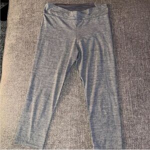 Gray Capri Leggings
